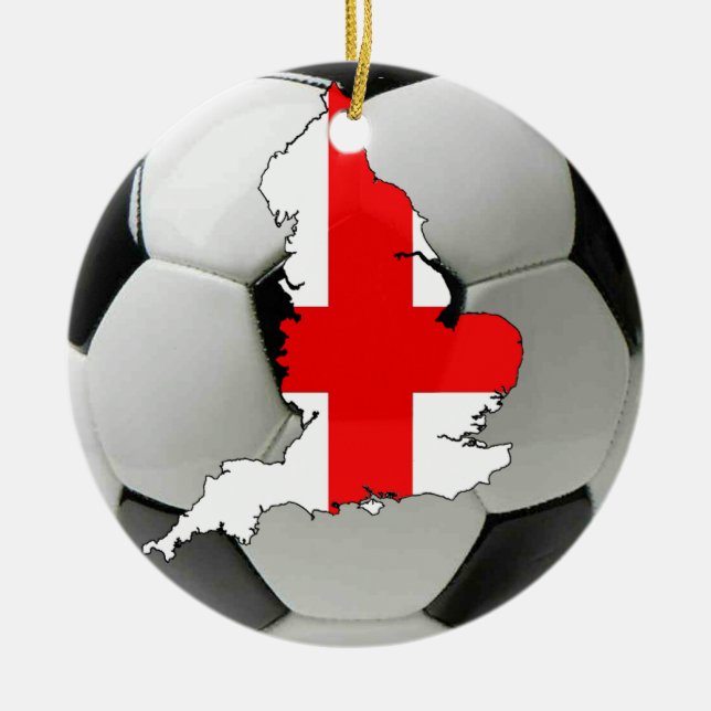 Ornamento del fútbol de Inglaterra (Frente)