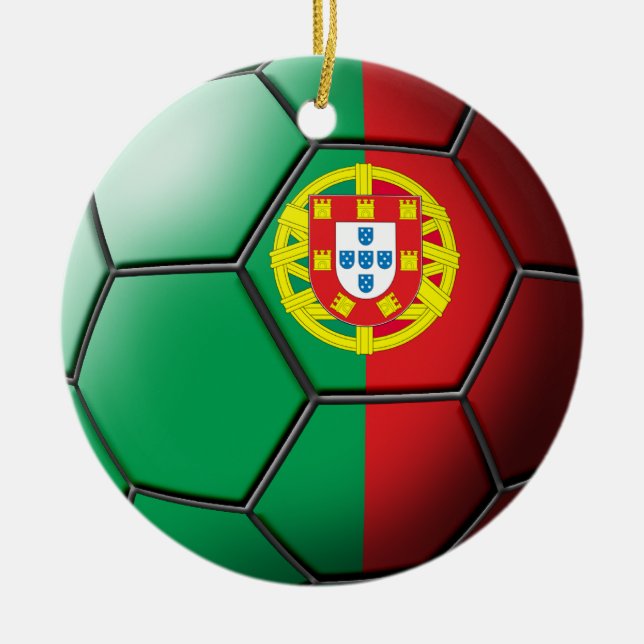 Ornamento del fútbol de Portugal (Frente)