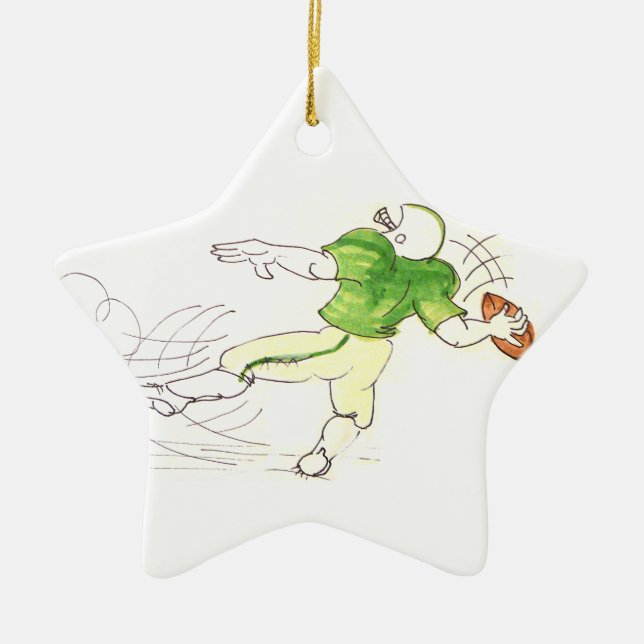 Ornamento del fútbol del estratega (Frente)