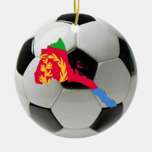 Ornamento del fútbol del fútbol de Eritrea