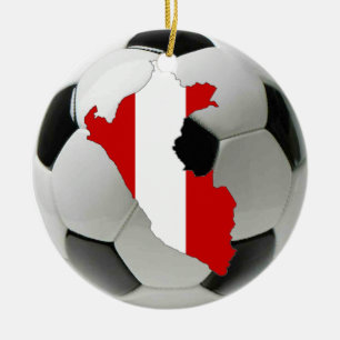 Ornamento del fútbol del fútbol de Perú