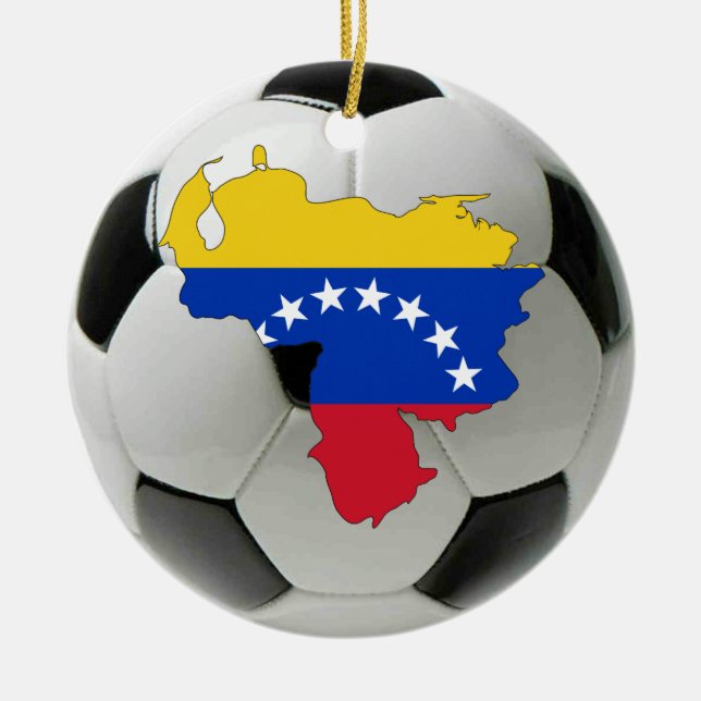 Ornamento del fútbol del fútbol de Venezuela (Frente)