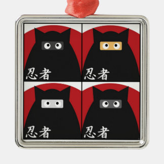 Ornamento del gatito de Ninja