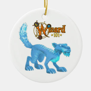 Ornamento del gato del hielo