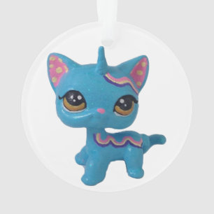 Ornamento del gato del unicornio