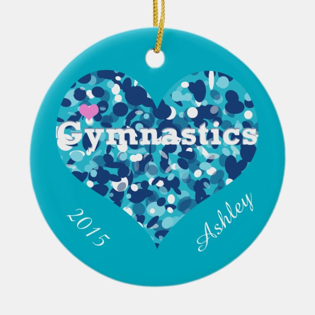 Ornamento del gimnasta (Frente)