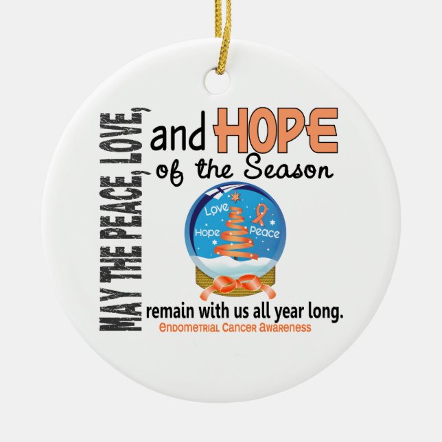 Ornamento del globo de la nieve del navidad 3 del (Frente)