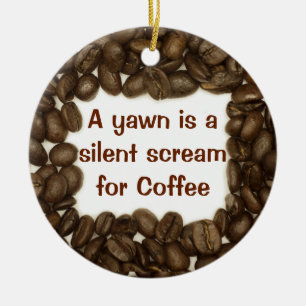 Ornamento del grano de café