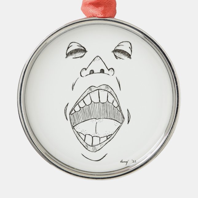 Ornamento del "grito" (Frente)