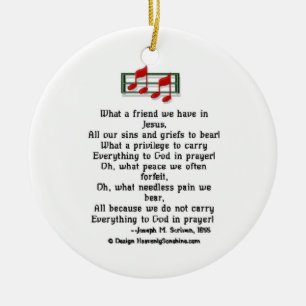 Ornamento del himno un qué amigo