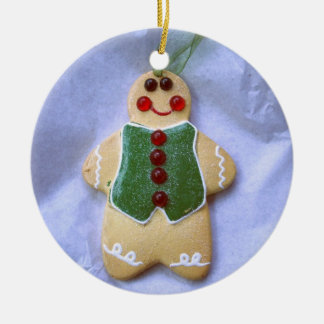 Ornamento del hombre del pan de jengibre