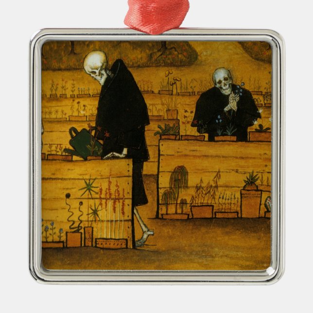 Ornamento del Jardín de la Muerte de Simberg (Frente)