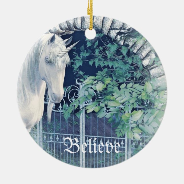 Ornamento del jardín del unicornio (Atrás)