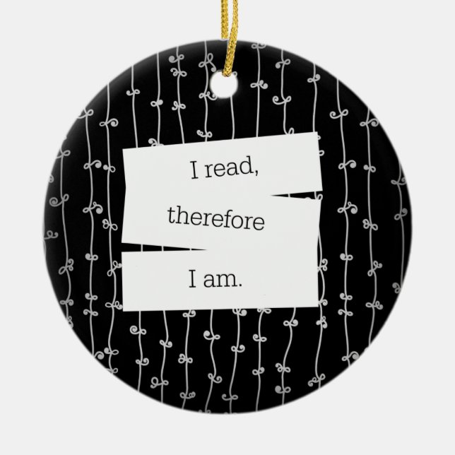 Ornamento del lema del ratón de biblioteca (Frente)