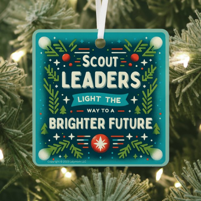 Ornamento del líder de Scout (in situ)