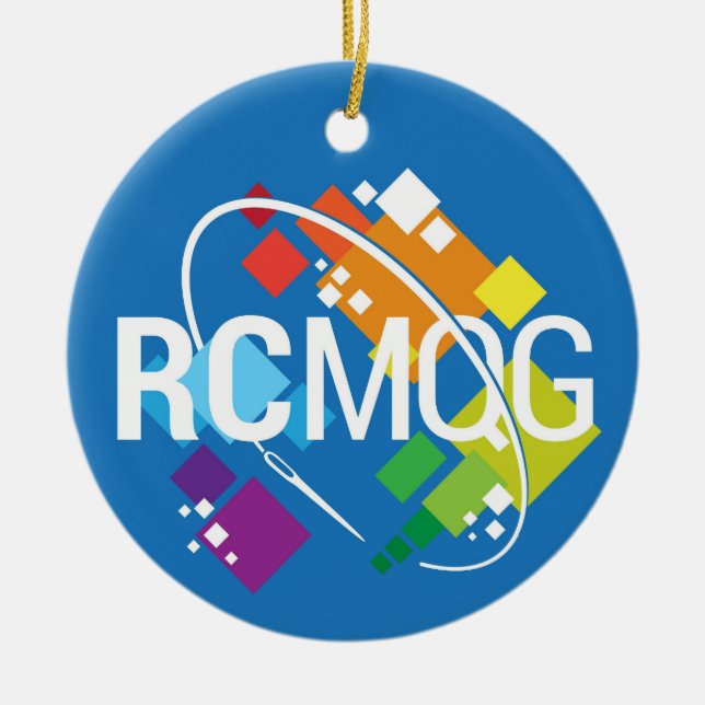 Ornamento del logotipo de RCMQG (Frente)