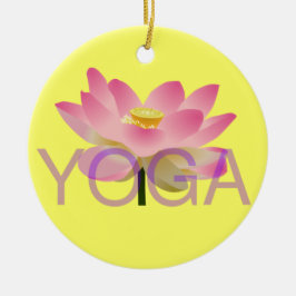 ornamento del loto de la yoga