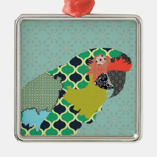Ornamento del Macaw de Molly