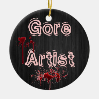 Ornamento del maquillaje de Gore