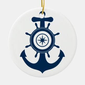Ornamento del marinero del ancla