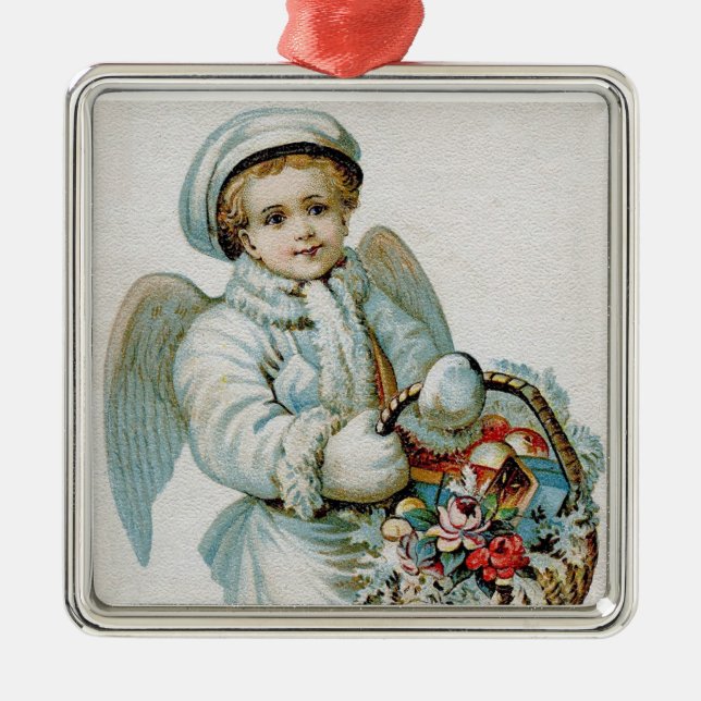 Ornamento del muchacho del ángel (Frente)