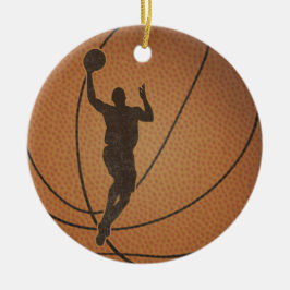 Ornamento del muchacho del baloncesto