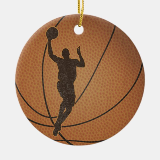 Ornamento del muchacho del baloncesto (Frente)