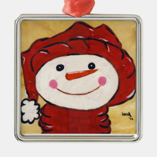 Ornamento del muñeco de nieve