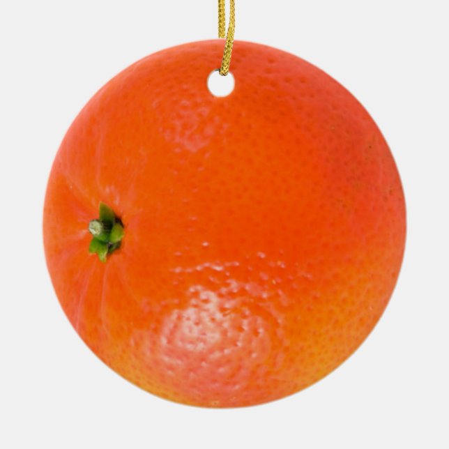 Ornamento del naranja de la clementina (Frente)