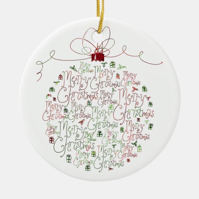 Ornamento del navidad (Frente)