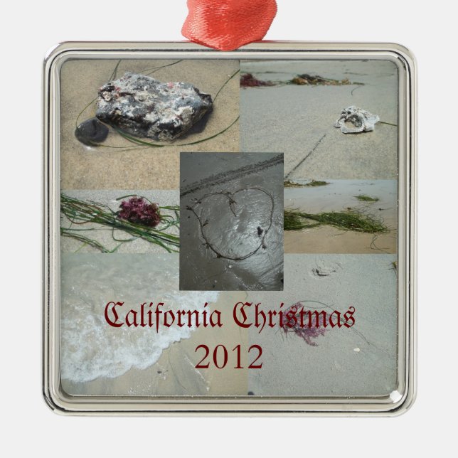 Ornamento del navidad 2012 de California (Frente)