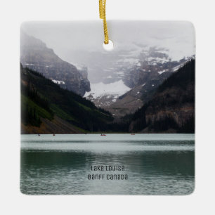 Ornamento del navidad de Banff Canadá