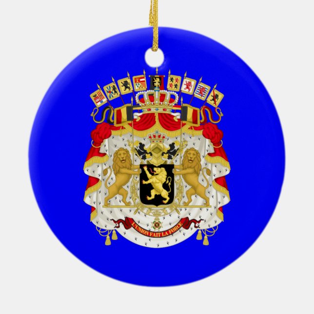 Ornamento del navidad de BELGIUM* (Atrás)