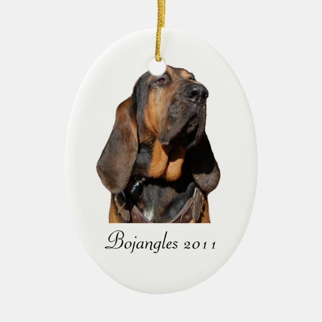 Ornamento del navidad de Bojangles (Frente)