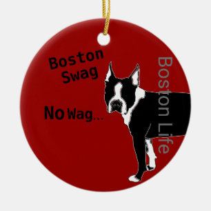 Ornamento del navidad de Boston