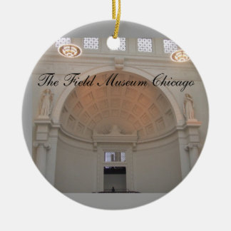 Ornamento del navidad de Chicago del museo de The