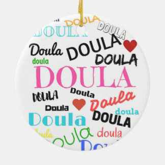 Ornamento del navidad de Doula