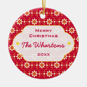 Ornamento del navidad de Edelweiss
