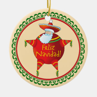 Ornamento del navidad de Feliz Navidad