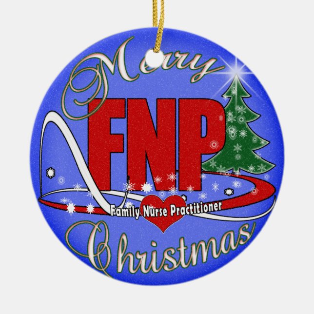 ORNAMENTO DEL NAVIDAD DE FNP - MÉDICO DE LA (Frente)