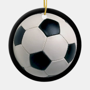 Ornamento del navidad de Futbol del fútbol