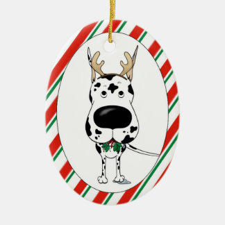 Ornamento del navidad de great dane