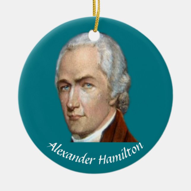 Ornamento del navidad de Hamilton (Frente)