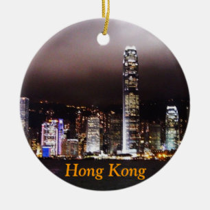 Ornamento del navidad de Hong Kong