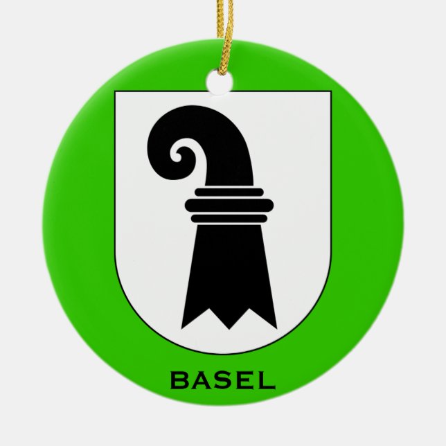 Ornamento del navidad de Kanton Basel* (Frente)