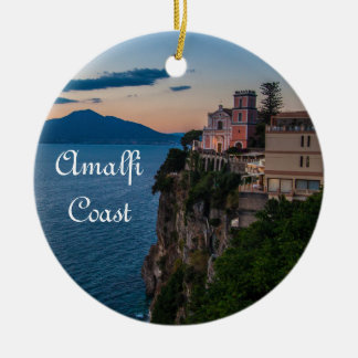 Ornamento del navidad de la costa de Amalfi