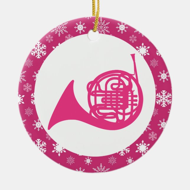 Ornamento del navidad de la música del copo de (Frente)