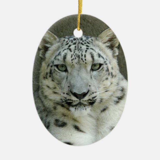 Ornamento del navidad de la onza (Frente)