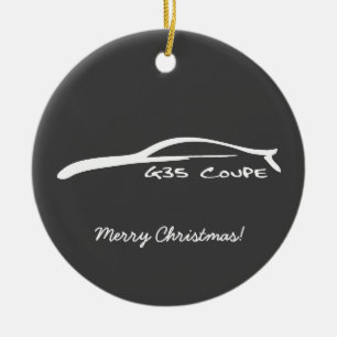 Ornamento del navidad de la pincelada del cupé G3