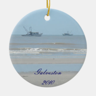 Ornamento del navidad de la playa